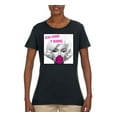 thumbnail image 2 of Marilyn Monroe Being Normal is Boring | Womens Famous People Graphic T-Shirt, Black, X-Large, 2 of 4