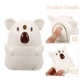 thumbnail image 3 of Koala Toothpick Box Automatic Dispenser Small Holder Plastic Push Type Good Looking, 3 of 6