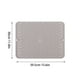 thumbnail image 3 of Fiudx Tapete para Secar Platos, Protector Antideslizante para Encimera, Tamaño Grande (40 X 30 Cm), Secado Rápido con Diseño En Relieve, Tapete Multiusos para Fregadero de Cocina, Incluye Cepillo de, 3 of 4