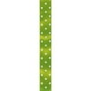 Offray 7/8" Woven Craft Ribbon-Green