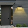 thumbnail image 4 of Solar Wall Light, Outdoor Sconce with Dusk to Dawn and Motion Sensor, Ip65 Waterproof Led, Wireless Solar Powered for Porch, Fence, and Garden Security Lighting,Vsgery, 4 of 8