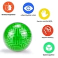 thumbnail image 2 of Juguete 3D Maze Ball Puzzle de juguete YongnKids Amaze Memory para niños, color verde, 2 of 4