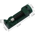 thumbnail image 2 of Removedor de pasadores de enlace de correa de reloj, herramienta de correa de reloj de relojería, con 3 pasadores adicionales, herramienta de juego de accesorios para quitar correa de reloj, kit de, 2 of 5