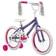 thumbnail image 1 of Huffy 59814C Vélo pour Filles de 18 Pouces avec Roues Stabilisatrices, Violet, 1 of 3