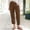 Coffee, variant on Capri Palazzo Pants Pedal Pushers for Women Beach Pant Women High Waisted Wide Leg Wide Leg Crop Pants Gauchos for Women Pull On Elastic Cotton Linen Pants Linen Palazzo Trousers Black S-2XL