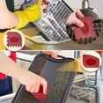 thumbnail image 5 of 20" Cast Iron Reversible Grill/Griddle with Scrapers, Pre-Seasoned, Non-stick Grill Pan for Stovetop, Indoor Cooking and Outdoor Camping, Black, 5 of 6