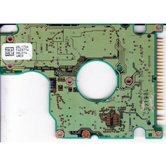 DARA-206000, 25L1704 F42377A, 07N4057, F79820, IBM IDE 2.5 PCB