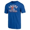 thumbnail image 2 of Men's Royal Florida Gators Elite Offense Tri-Blend T-Shirt, 2 of 3