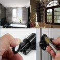 thumbnail image 4 of Cerradura de puerta automática, pestillo de aluminio de 2 piezas, cerradura de ventana, seguridad de puerta de ventana, pestillo de puerta de aluminio para anillo de seguridad de puerta de v, 4 of 5