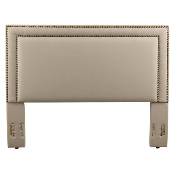 Mantua Banff Headboard with Nailhead Trim