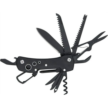 NOGIS 11 in 1 Keychain Multitool Pocket Knife Set Birthday Gifts Box Basket for Him Scissors Bottle Opener Saw All in One Tool for Men