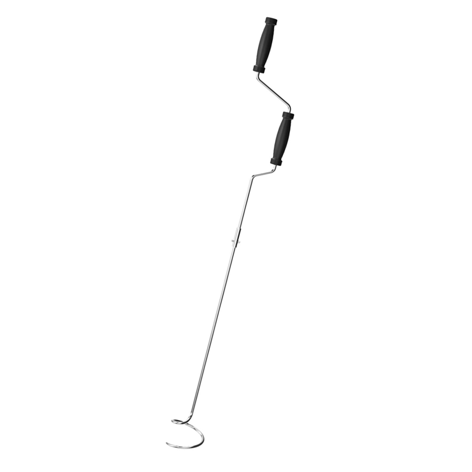 Miulika Compost Aerator Compost Turner and Mixing Tool Portable Lightweight Rotating Handle Composting Equipment Lawn,Compost Stirrer