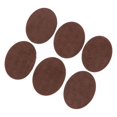 thumbnail image 3 of 6x Autocollants Décoratifs à Coudre et Repasser Patchs en Fer Réparation Coudière Genou Applique Ovale Marron, 3 of 7