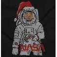 thumbnail image 2 of Christmas Santa Claus NASA Astronaut Sweatshirt for Men or Women Brisco Brands S, 2 of 6