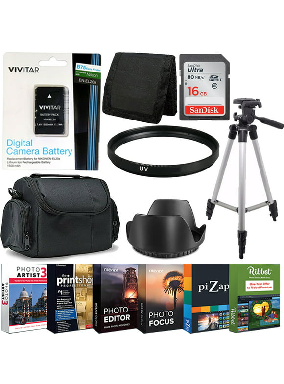 Everyday Essentials Accessory Bundle for Nikon Coolpix P950 Point and Shoot Digital Camera