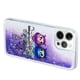 thumbnail image 2 of KAIYANG Funda para iPhone 16 Pro con patrón de arenas movedizas flotantes, carcasa trasera de TPU suave, diseño de perro y dos búhos, multicolor, 2 of 5