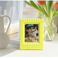 thumbnail image 4 of 1 PC Bright Mini Photo Frame,Rivet Pink Color Frame,Picture Frame Compatible with 2 x 3 Film,Vertical Photo Frame,Mini Photo Holder Easy to Use (Rose Pink), 4 of 7