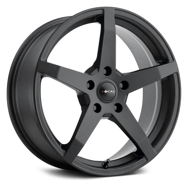 Ultra 4558866SB4 5 x 114.3 in. Bolt Pattern F-55 Satin Black Wheel with ...