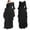Black, variant on Women's High Low Dress Puff Sleeve Off Shoulder Ruffle For Women Dress Dress Casual Maxi Dresses for Women Summer Skater Dress for Women Summer Denim Dress Long Sleeve Breastfeeding Dress for Women