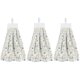 thumbnail image 1 of wonima01 Kitchen Hand Towels with Button Hanging Loops Bathroom Blue Floral Soft Hanging Tie Towels Absorbent Tie Towel Pattern Dish Towel with Hanging Loop Washcloth Indoor Decoration 3 Pack, 1 of 1
