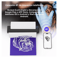 thumbnail image 3 of Impresora Térmica Stencil Para Tatuaje Bluetooth Tattoo Eo Safe Imports Negro, 3 of 5
