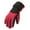 Hot Pink, variant on HBFAGFB Youth Winter Gloves Boys Girls Outdoor Skating Snowboarding Windproof Mittens Blue