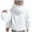 White, variant on Custom DIY Casual Loose Fit Long Sleeve Hooded Sweatshirt for Kids and Youth Sportswear Girls and Toddlers' Pullover Hoodie Sweatshirt