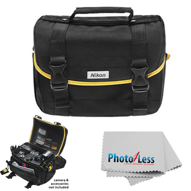 Nikon Starter Digital SLR Camera Case Gadget Bag and Camera