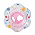 thumbnail image 2 of CQHVKQ 21" Inflatable Baby Pool Float Seat, Baby Swimming Ring for Swim Training, Toddler Inflatable Swimming Float with Double Airbag Safety Seat, Adjustable Infant Pool Floats 6-12 Months, Pink, 2 of 9