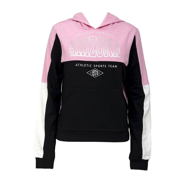 Sudadera George Talla EG Arizona Bloques Rosa con Negro