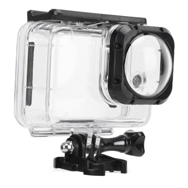 Diving Waterproof Housing Case, Durable Dustproof Airtight Acrylic Underwater Protective Shell with Fixed Base for Skiing for Swimming for Surfing