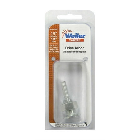 

Weiler 0452136 Brush Adapter for Use with Portable Electric & Cordless Drills