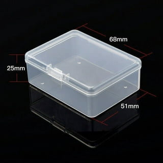 Plastic Transparent Square Box Clear Storage Case With - Temu