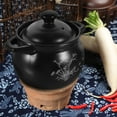 thumbnail image 2 of Ceramic Cooking Pot Household Stew Pot Kitchen Soup Pot Home Ceramic Casserole, 2 of 9