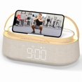 thumbnail image 1 of wonima02 Bluetooth Speaker with Wireless Charge FM Radio 2500mAh Battery, LED Night Light Suitable for Home,Bedroom,Office, 1 of 1