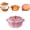 Pink, variant on Cast Iron Pumpkin Dutch Oven with Lid, Multi-Purpose Stew Soup Pot for Home Cooking Holiday Decor Gift Oven Stove Safe