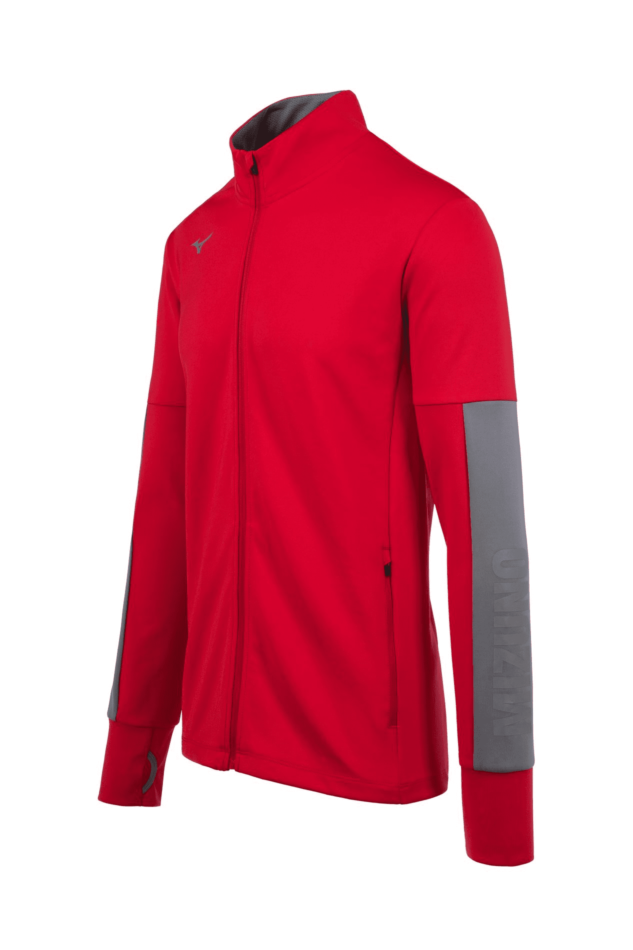 Mizuno Men's Alpha Quest Jacket, Size Extra Small, Red-Shade (109I)