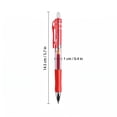 thumbnail image 2 of lhwanj Retractable Fine Point Gel Pen with Smooth Ink Flow for Office Signatures and Business Writing - 1 PC, 2 of 5