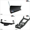 KFIProducts - UTV Plow Kit - 66'', Polaris RZR 4 900 2015-17 Black #KK00002362_3