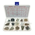 thumbnail image 1 of 15 Pieces Sedimentary Rock Mineral Rock Geology Science Educational Children, 1 of 7