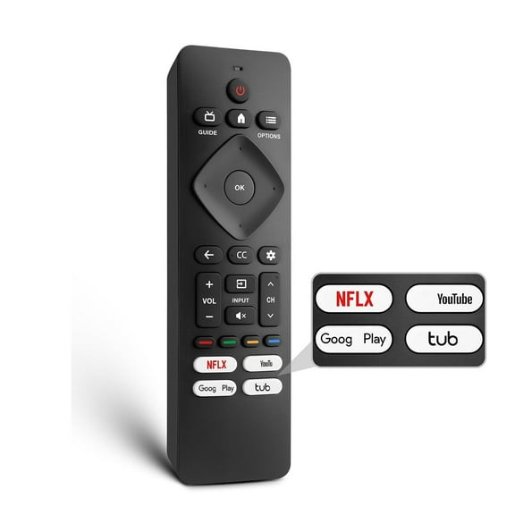 Replacement for Philips-Smart-TV-Remote-Control, Universal Smart Remote for Philips Android/Google TV