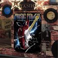 thumbnail image 2 of Placa Metal Vintage Guitarra Pintura Hierro Rectangular Arte Pared Bar 20x30cm, 2 of 9