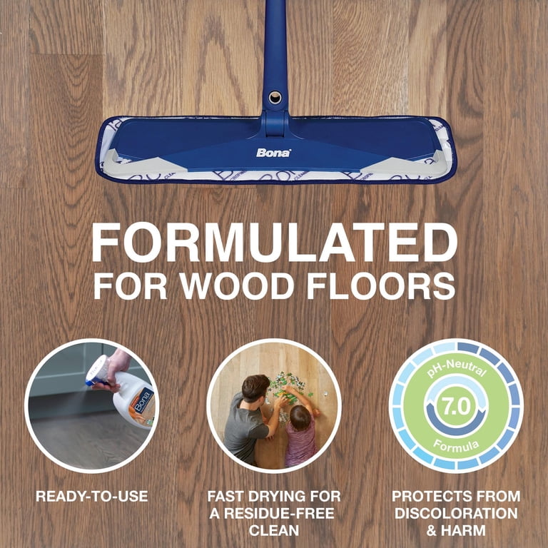 Bona Hardwood Floor Cleaner, Cedar Wood, 22 fl oz photo 3