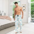 thumbnail image 7 of GZHJMY Elephant Men's Pajama Pants, Soft and Comfortable Lounge Sleep Bottoms with Pockets, Men's Sleepwear with Custom Print, X-Large, 7 of 7
