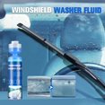 thumbnail image 4 of Líquido lavaparabrisas concentrado de arándanos | La botella de 250 ml rinde 8 galones | Limpiador de cristales para coche sin rayas | Fórmula duradera | Removedor Avanzado de Suciedad y Mugre |, 4 of 7