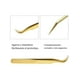 thumbnail image 2 of Pinzas Extensiones De Pestañas Xtellar Volumen N-04 Color Dorado, 2 of 5