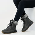 thumbnail image 5 of Ecetana Snow Boots for Women Faux Fur Lined Winter Boots Waterproof Insulated Winter Shoes, 5 of 6