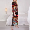 thumbnail image 4 of Lsque Scooby-Doo Pattern Long Sleeve Pajama Set for Women - Soft 2-Piece Sleepwear and Loungewear Set with Pockets, Comfy Nightwear, 4 of 8