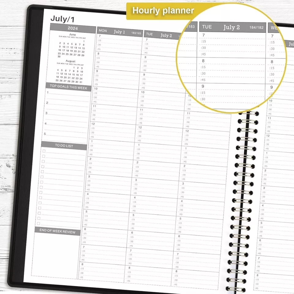 2024-2025 Appointment Book/Planner - Weekly Jul.2024 - Jun.2025, 8.26"X 10.7", D
