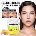 thumbnail image 6 of HKEJIAOI Gifts for Her 2024 New KojicAcid and Turmeric Cleansing Pads Compressed Facial Sponges Turmeric KojicAcid Cleansing Pads Facial Sponges for Cleansing Exfoliating 10PCS, 6 of 9
